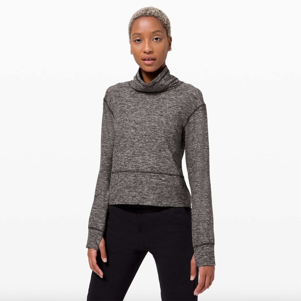Lululemon - Ready to Rulu Fleece Pullover - Heathered Black